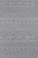 Ψάθινο χαλί Jersey 765/514 Ανοιχτό Πετρόλ Γεωμετρικά Σχέδια - ΡΟΤΟΝΤΑ  1,60x1,60 Colore Colori - Image 3