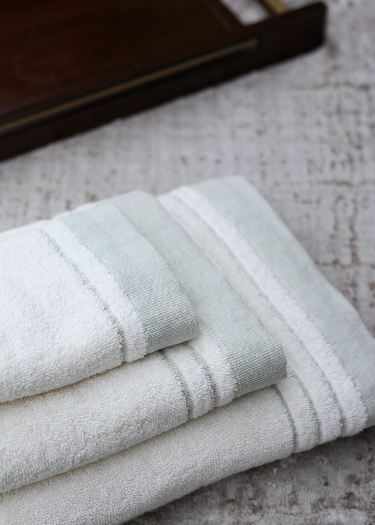 Σετ πετσέτες KITKAT (Mint) 3ΤΕΜ Liolios Home - Image 2