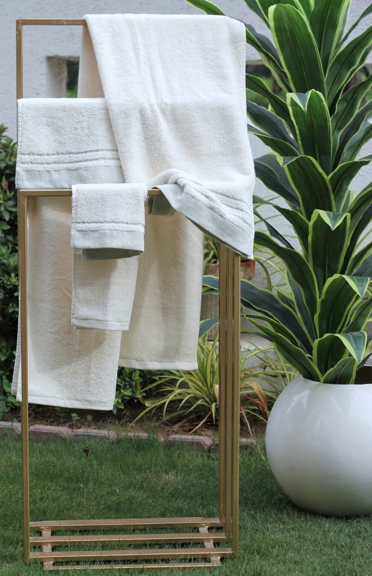 Σετ πετσέτες KITKAT (Mint) 3ΤΕΜ Liolios Home - Image 3