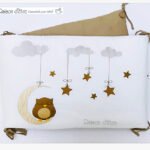 Βρεφική πάντα κούνιας  45x210 Dreamy Owl Μπεζ Raison D’etre