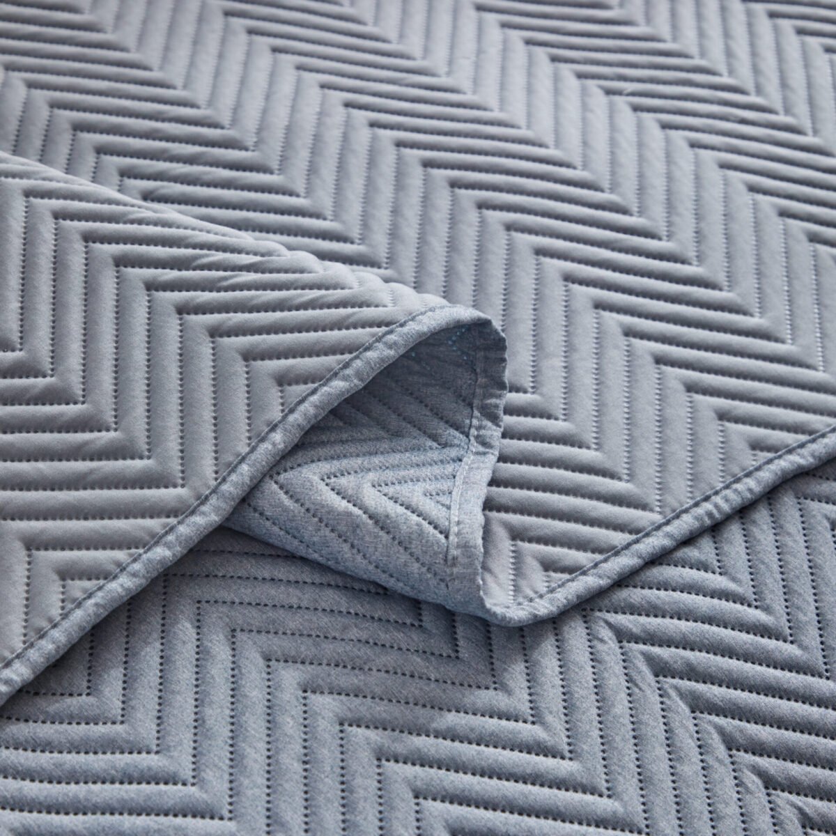 Κουβερλί King Size Tessuto Denim Liolios Home (260x240) - Image 4