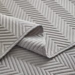 Κουβερλί King Size Tessuto Grey Liolios Home (260x240) - Image 4