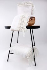 Σετ πετσέτες 3τμχ Duna Cream Liolios Home - Image 4