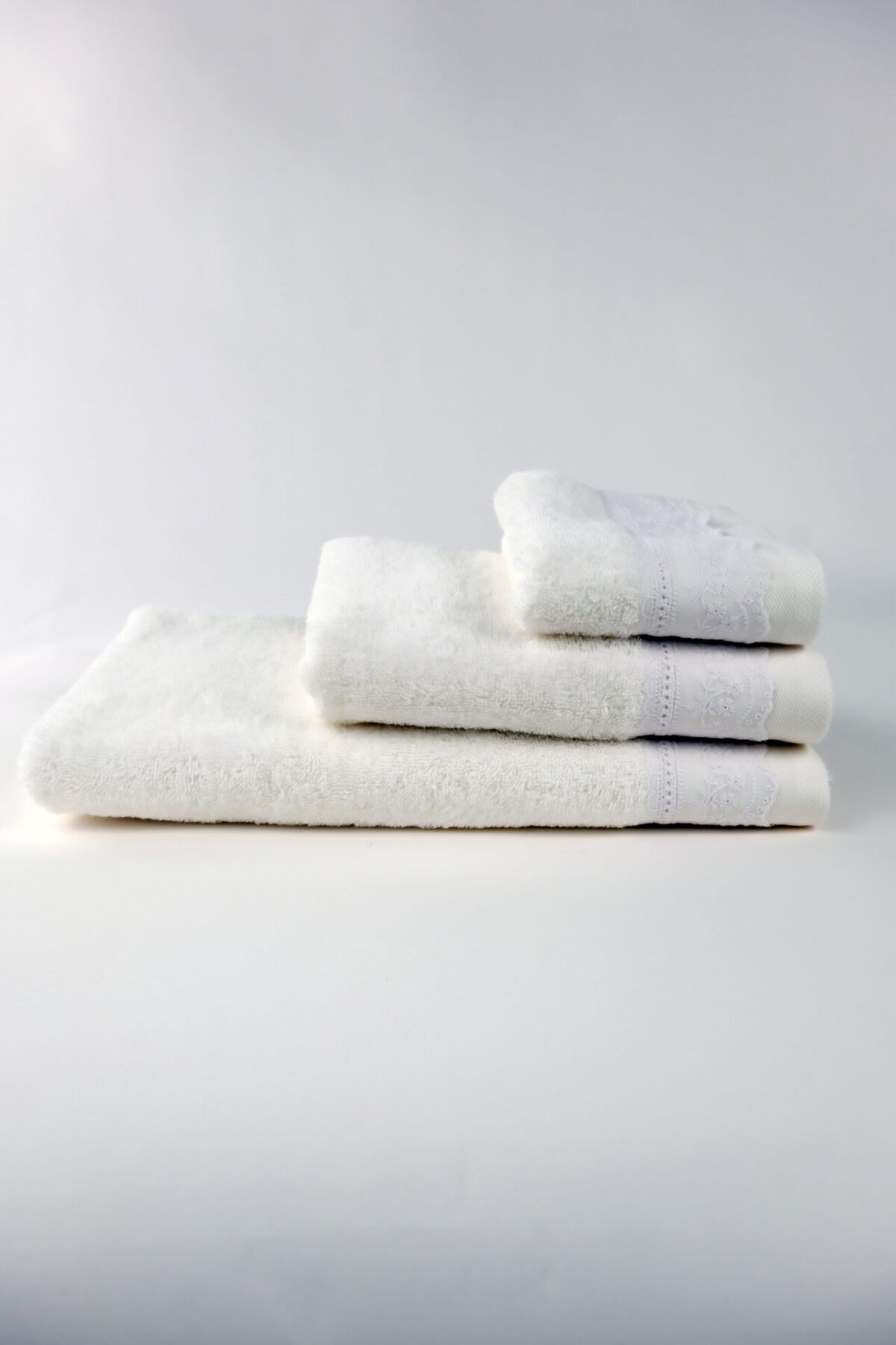 Σετ πετσέτες 3τμχ Fisto White Liolios Home - Image 4