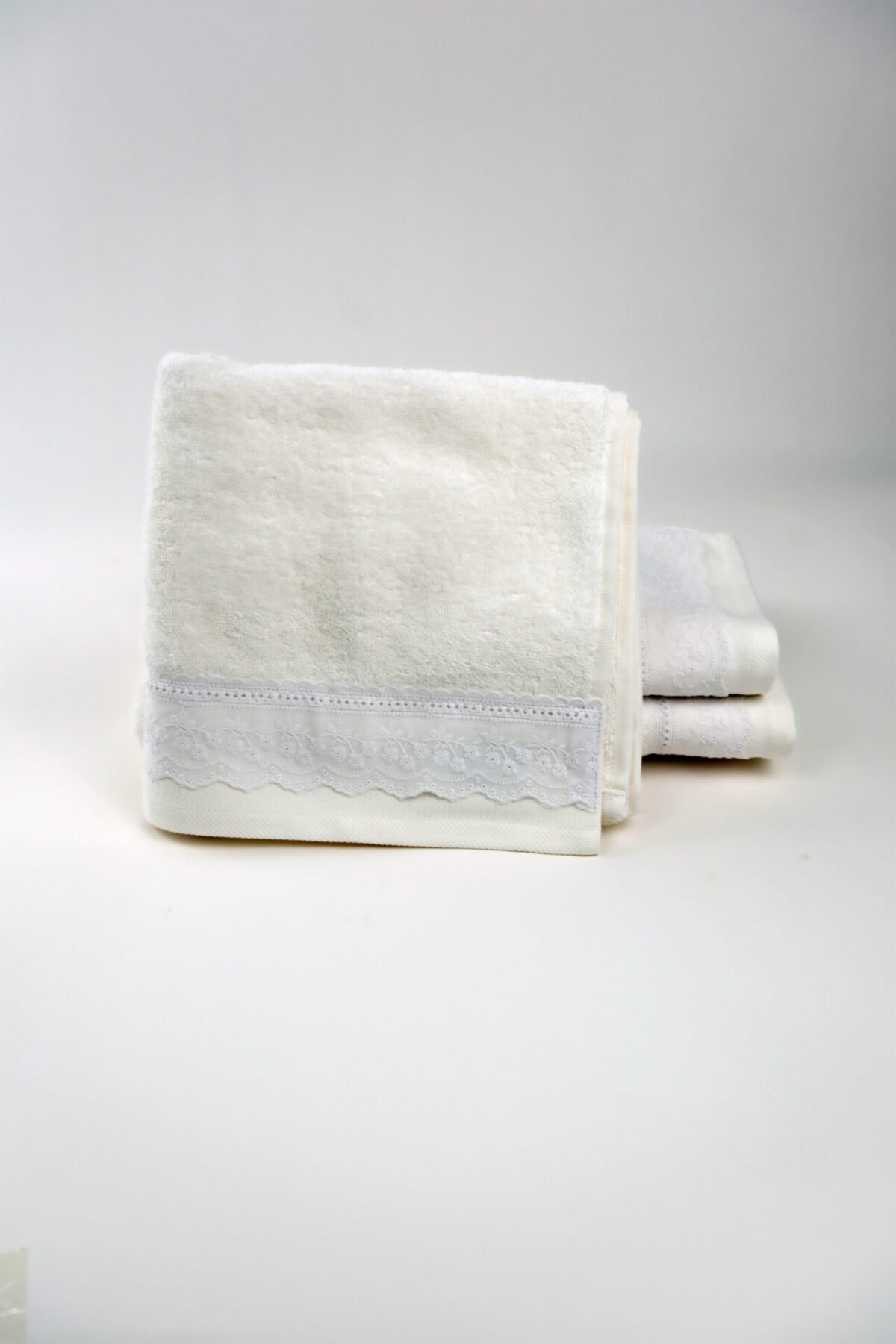 Σετ πετσέτες 3τμχ Fisto White Liolios Home - Image 3