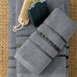 Σετ Πετσέτες (30X50, 50X90, 70X140) SINA GREY