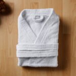 Λευκό Μπουρνούζι Terry Κιμονό 400gsm (L)