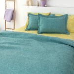 Κουβέρτα Matelasse 230X260 ADEL (Χρώμα Πετρόλ)