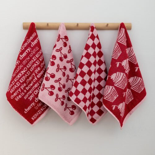 Σετ 4 Πετσέτες Κουζίνας Kitchen Towels 40x60 JACK103