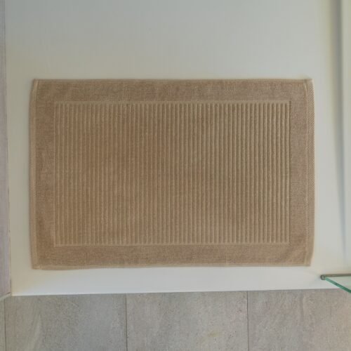 Μπεζ Πατάκι μπάνιου 750gsm (50x75) (Συσκευασία 6τμχ)