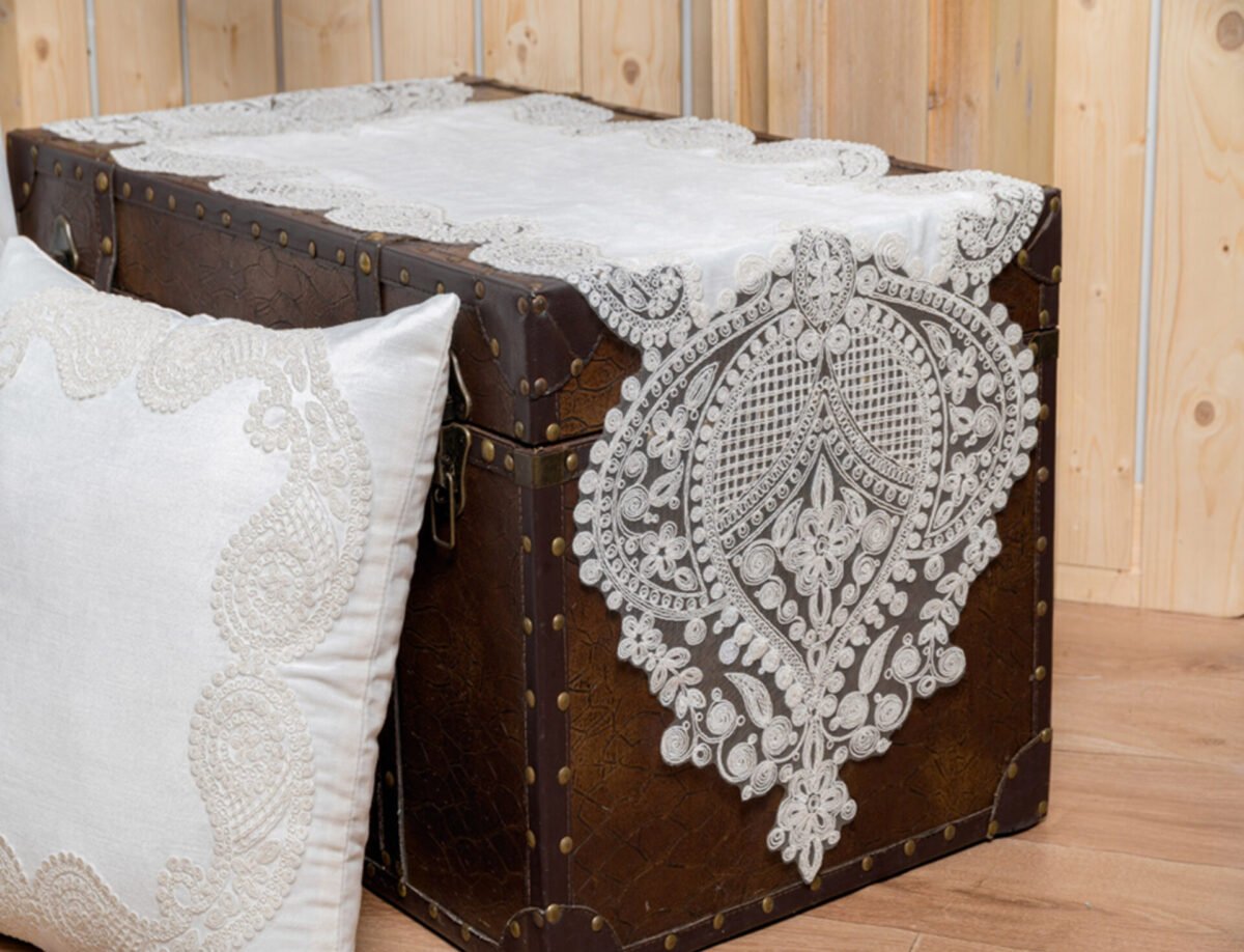 Μαξιλάρι με γέμιση PLS-TB2222 (White) 45×45 - Image 2