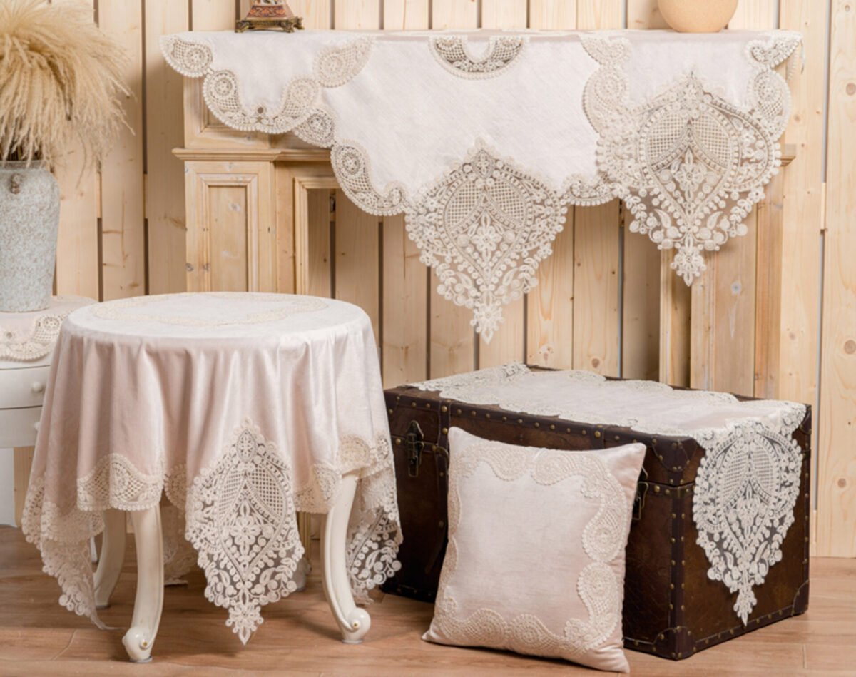 Μαξιλάρι με γέμιση PLS-TB2222 (Lt Coffee) 45×45 - Image 1