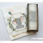 Κουβέρτα πικέ αγκαλιάς Dream Big - Elephant 80x90 Raison D’etre