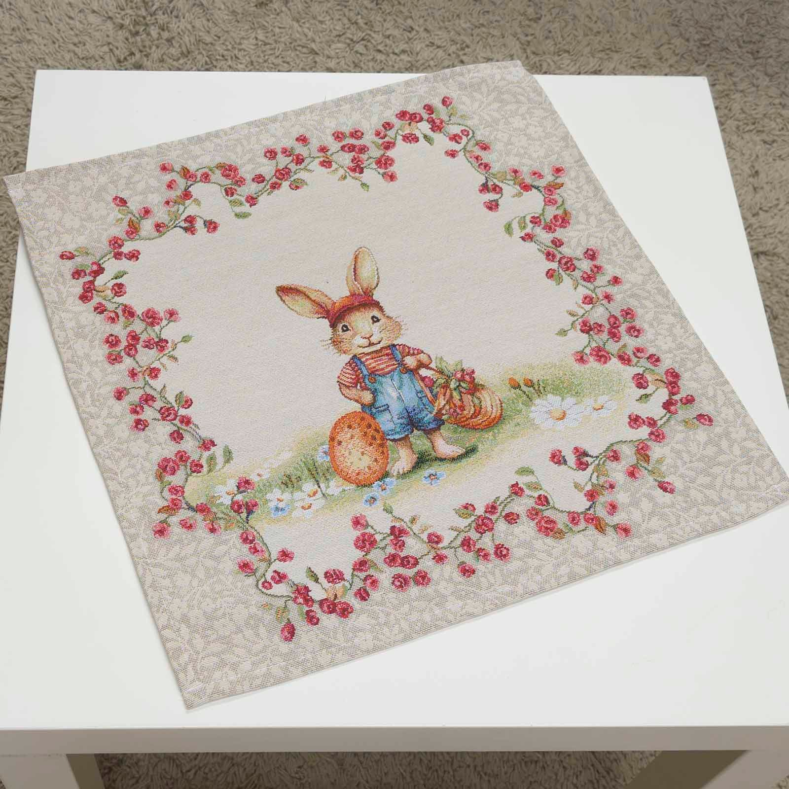 Πετσετάκι-rosalina-A Πασχαλινό Πετσετάκι 44x44 Cotone | Rosalina A - Image 1