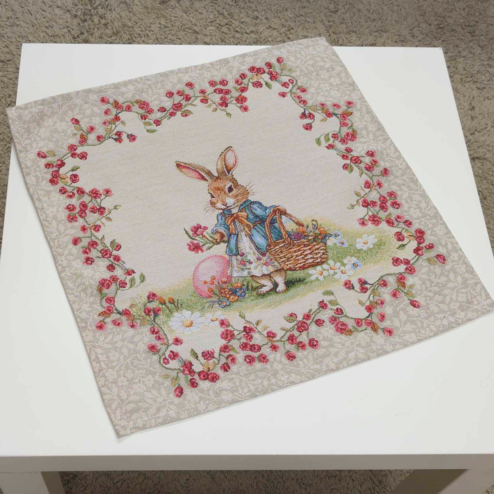 Πετσετάκι-rosalina-B Πασχαλινό Πετσετάκι 44x44 Cotone | Rosalina B - Image 1