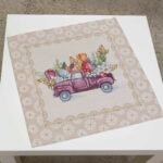 Πασχαλινό Πετσετάκι 44x44 Cotone | Tulips A