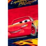Πετσέτα Θαλάσσης Quick Dry Disney Home Cars 841 70X140 Blue 100% Microfiber