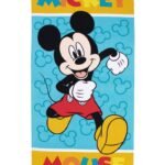 Πετσέτα Θαλάσσης Quick Dry Disney Home Mickey 71 70X140 Sky Blue 100% Microfiber