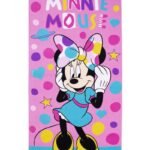 Πετσέτα Θαλάσσης Quick Dry Disney Home Minnie 94 70X140 Pink-Multi 100% Microfiber