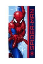 Πετσέτα Θαλάσσης Quick Dry Marvel Spider-Man 41 70X140 Sky Blue 100% Microfiber