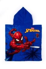 Πόντσο Θαλάσσης Quick Dry Marvel Spider-Man 95 50X100 Blue 100% Microfiber - Image 2