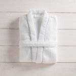 Λευκό Μπουρνούζι Πικέ Κιμονό 280gsm (XL)