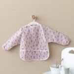 Σαλιάρα με μανίκια NB0146 GIRL