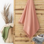 Παρεοπετσέτα Θαλάσσης Beach Collection 90x160 SINUS (Χρώμα Σομόν)