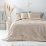 Κουβερλί υπέρδιπλο 220x240 ALISON BEIGE