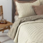 Κουβερλί μονό 160x240 TOT IVORY