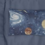 Μαξιλαροθήκη Εμπριμέ kids Milky Way 185 50X70 Blue 100% Cotton