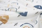 Σεντόνια Εμπριμέ Σετ 2 τεμ kids Rainbow 574 160X240 White-Blue 100% Cotton - Image 2