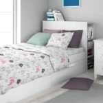 Σεντόνια Εμπριμέ Σετ 2 τεμ kids Rainbow 575 160X240 White-Pink 100% Cotton