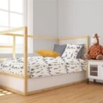 Πάπλωμα Εμπριμέ bebe Seabirds 578 120X160 White-Grey 100% Cotton