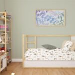 Σεντόνια Εμπριμέ Σετ 3 τεμ bebe Cloudy Bear 581 120X160 White-Olive 100% Cotton