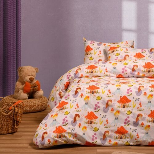 ΣΕΤ ΣΕΝΤΟΝΙΑ ΜΟΝΑ ΜΕ ΛΑΣΤΙΧΟ MAGIC PEACH KIDS LINE (100X200+32)