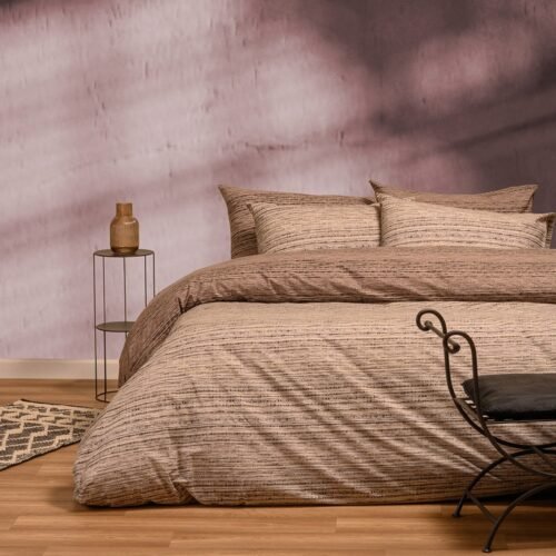 ΣΕΤ ΣΕΝΤΟΝΙΑ KING SIZE ΚΑΤΩΣΕΝΤΟΝΟ ΛΑΣΤΙΧΟ CASSIO BEIGE CASUAL LINE (180Χ200+32)