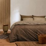 ΣΕΤ ΣΕΝΤΟΝΙΑ ΜΟΝΑ ΚΑΤΩΣΕΝΤΟΝΟ ΛΑΣΤΙΧΟ AMAR OLIVE CASUAL LINE (100X200+32)