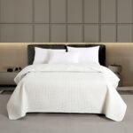 Κουβερλί King Size ZARA White (260Χ240)