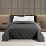 Κουβερλί Μονό RENZO Anthracite/Grey (160Χ240)