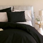 Σεντόνι Μονό 110x200+32 ETOILE/2 JET BLACK Με Λάστιχο