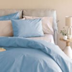 Σετ Υπέρδιπλα Σεντόνια 240x260 ETOILE/2 BLUE Χωρίς Λάστιχο