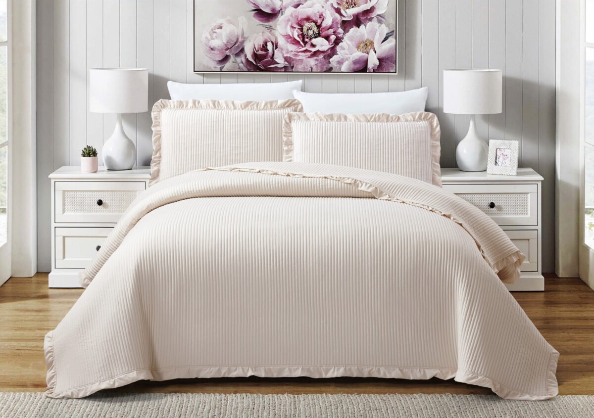 Armony-Beige-6 Κουβερλί Διπλό Armony Beige Liolios Home (180×240) - Image 2