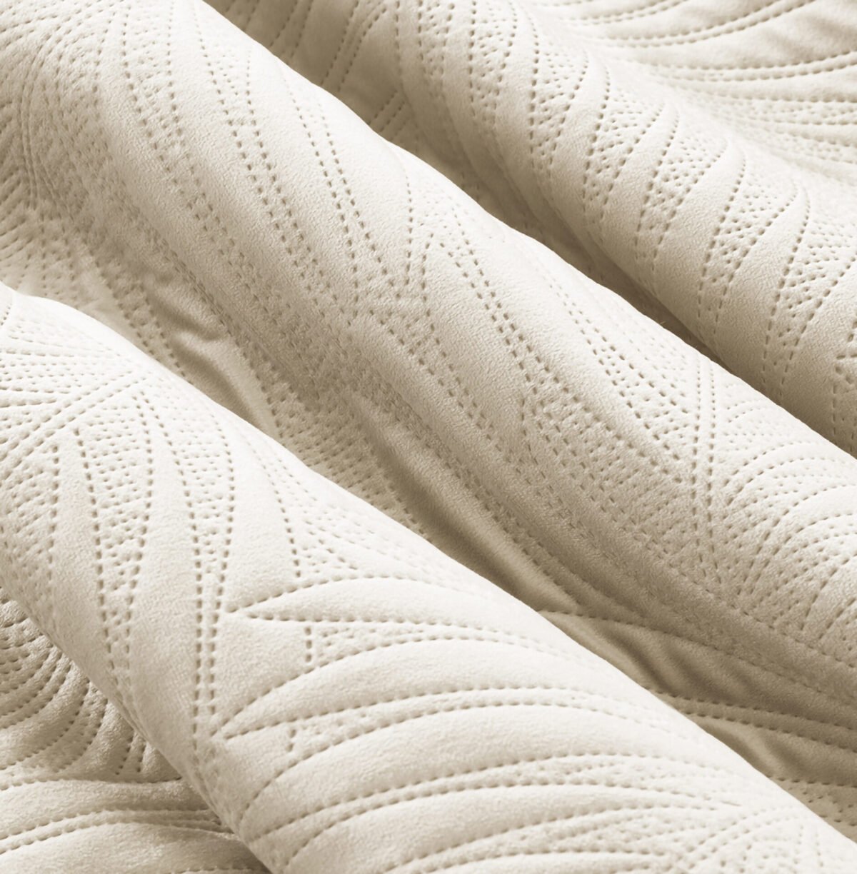 Κουβερλί Υπέρδιπλο Ibiza Cream Liolios Home (220×240) - Image 3