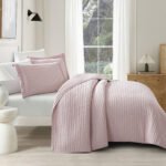 Κουβερλί King Size Mabelle Dusty Rose Liolios Home (260×240)