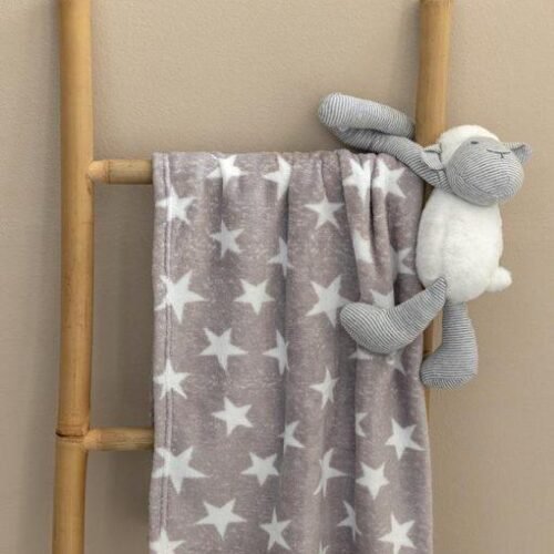 Κουβέρτα fleece με μαλακό παιχνίδι NB0147 BOY (75x100)