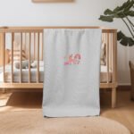 ΚΟΥΒΕΡΤΑ ΠΙΚΕ ΚΟΥΝΙΑΣ 110X140 ADAM HOME UNICORN GREY