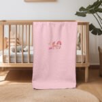 ΚΟΥΒΕΡΤΑ ΠΙΚΕ ΚΟΥΝΙΑΣ 110X140 ADAM HOME UNICORN PINK