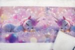 Πετσέτα Σετ 2 τεμ Με Ψηφιακή Εκτύπωση bebe Dreaming Unicorn 321 30X50,70X140 White 100% Cotton - Image 2