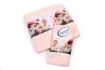 Πετσέτα Σετ 2 τεμ Με Ψηφιακή Εκτύπωση bebe Fairies 330 30X50,70X140 Pink 100% Cotton
